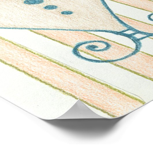 Dream Anyway Poster (Ecke)