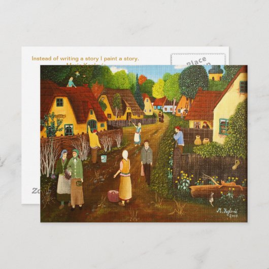 Dream Apple Tree Postkarte (Vorne/Hinten)