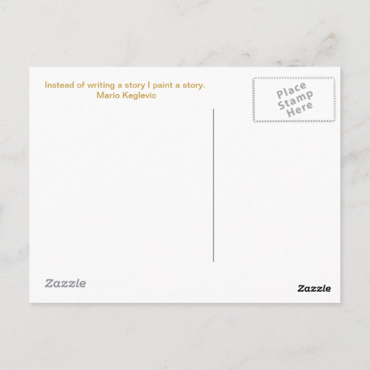 Dream Apple Tree Postkarte (Rückseite)