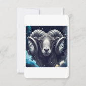 Dream Aries Dankeskarte (Vorderseite)