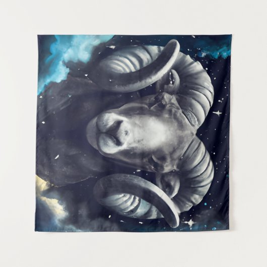 Dream Aries Wandteppich (Vorderseite (Horizontal))