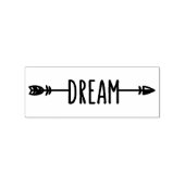 Dream Arrow Gummistempel (Prägung)