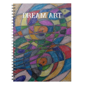 DREAM ART JOURNAL VON ARTIST PAULA REILLY NOTIZBLOCK