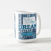 Dream - ASL Design Kaffeetasse (VorderseiteRechts)