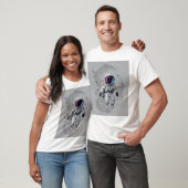 Dream Astronaut - Minimalistisch Space T - Shirt D (Unisex)