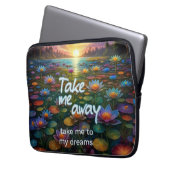 Dream Away Laptopschutzhülle (Vorderseite Links)