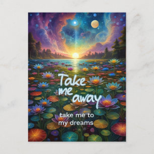Dream Away Postkarte
