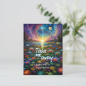 Dream Away Postkarte (Stehend Vorderseite)