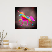 Dream Away Unicorn Poster (Küche)