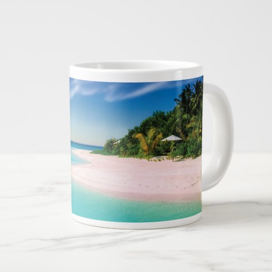 Dream Beach Jumbo-Tasse (Vorderseite Rechts)