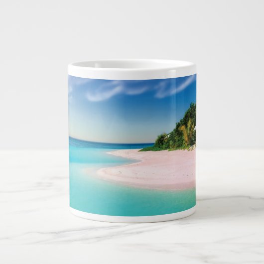 Dream Beach Jumbo-Tasse (Vorderseite)