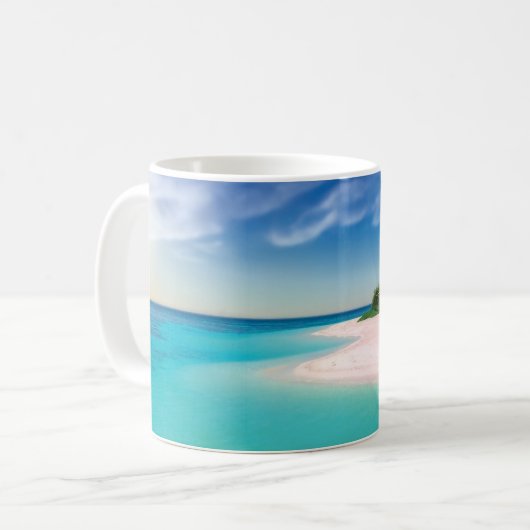 Dream Beach Kaffeetasse (Vorderseite Links)