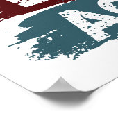 Dream Believe Achieve Poster (Ecke)