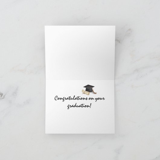 Dream Big Abschluss Card Karte (Innenseite)