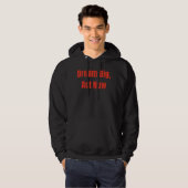 Dream Big Act jetzt Motivierend Hoodie (Vorne ganz)