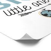 Dream Big Adventure Sign Poster (Ecke)