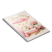 Dream Big Aesthetic Notebook 💖 Cute Pink Journal Notizblock (Rechte Seite)
