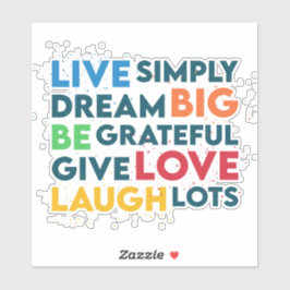 Dream Big Aufkleber