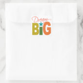 Dream BIG Aufkleber (Tasche)