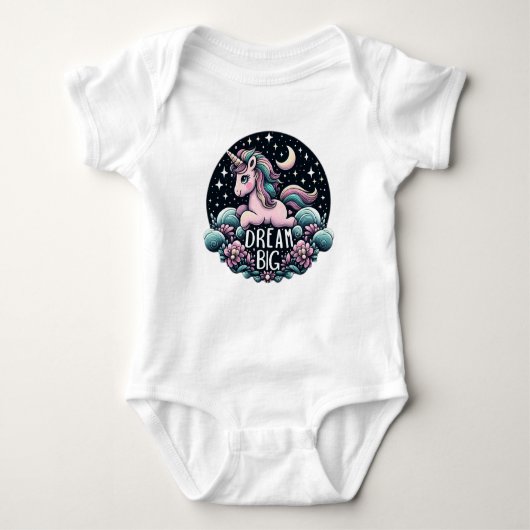 Dream Big Baby Strampler (Vorderseite)