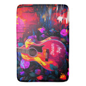 Dream Big Badematte (Vorderseite Vertikal)