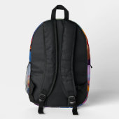 Dream Big Bedruckter Rucksack (Rückseite)