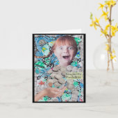 Dream Big Bitrthday Karte (Gelbe Blume)