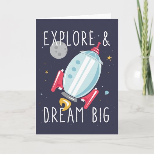 Dream Big Blank Card Karte (Vorderseite)