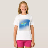 Dream Big Blue T-Shirt (Vorne ganz)