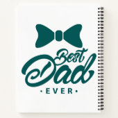 Dream Big: Blumendruck Spiralfolien Notebook Notizblock (Rückseite)