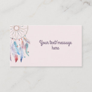 Dream Big Boho Dreamcatcher Geburtstag Begleitkarte
