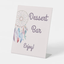 Dream Big Boho Dreamcatcher Geburtstagsdessert Bar