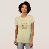 Dream Big – Boho Moon and Stars Women's T-Shirt (Vorne ganz)