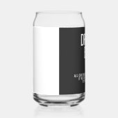 Dream Big Can Glass Dosenglas (Links)