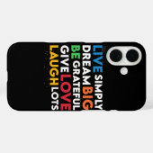 Dream Big Case-Mate iPhone Hülle (Rückseite (Horizontal))