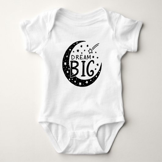 Dream Big Celestial Night Baby Strampler (Vorderseite)