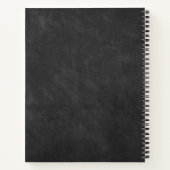 Dream Big Chalkboard Notizblock (Rückseite)