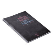 Dream Big Chalkboard Notizblock (Rechte Seite)