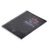 Dream Big Chalkboard Notizblock (Linke Seite)