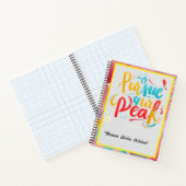 "Dream Big, Climb High" Notizblock (Innenseite)