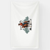 Dream Big - Cowboy Reiten Banner (Vertikal)