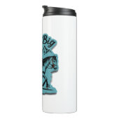 Dream Big - Cowgirl Reitpferd Thermosbecher (Nach rechts gedreht)