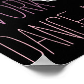 Dream Big Dance Poster (Ecke)