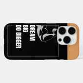Dream Big, Do Bigger - Motivierend iPhone16 Fall Case-Mate iPhone Hülle (Rückseite (Horizontal))