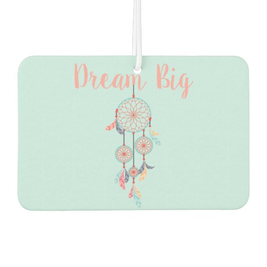 Dream Big Dreamcatcher Bohemisch Dream Catcher Autolufterfrischer (Vorderseite)