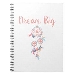 Dream-Big-Dreamcatcher-Peach Notizblock