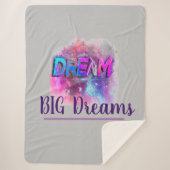 Dream Big Dreams Sherpadecke (Vorderseite)