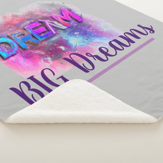 Dream Big Dreams Sherpadecke (3/4)