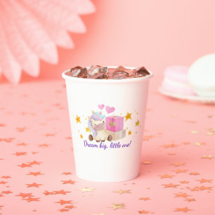 🎁 Dream Big Einhorn Paper Cup ✨ 💖 Pappbecher