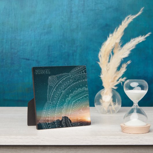 Dream Big Elegante Fotoplatte (InSitu)